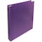 Better Office Products 3-Ring Poly Binder with Pocket, 1 Inch, Letter Size, Red, Navy Blue, Purple, and Black, 4PK 11104 - alternate 4